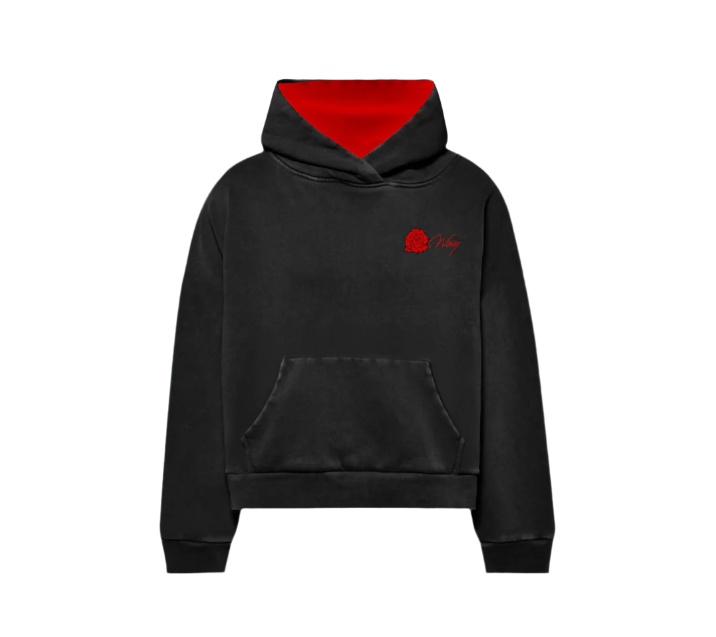 BLACK WAIY HOODIE