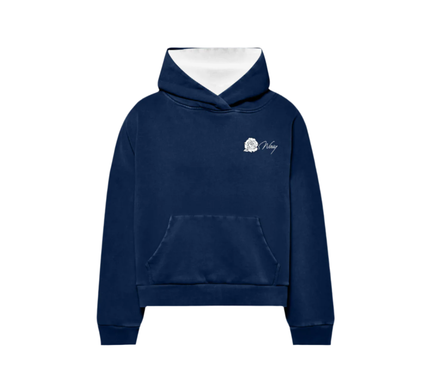 NAVY BLUE WAIY HOODIE