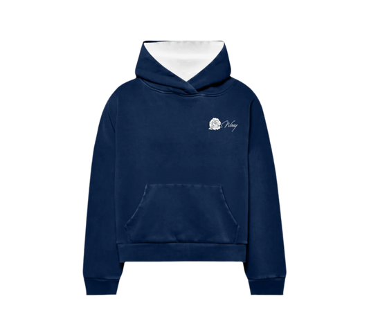NAVY BLUE WAIY HOODIE